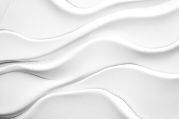 Flowing white leather texture with soft waves