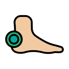 Arch Vector Filled Icon Design