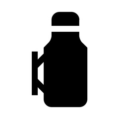 Outdoor Thermos Solid Icon