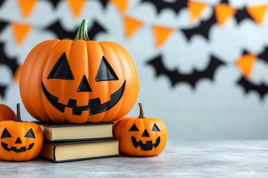 Halloween theme in school reading lists might include spooky but age-appropriate stories