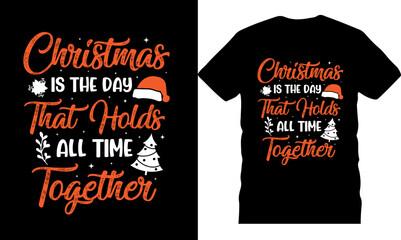 Merry christmas tshirt, typography, celebration, vintage Christmas t-shirt design, merry Christmas design, holiday greetings, funny Christmas, Xmas, snowflake, snow tree, handwritten, retro text, chri