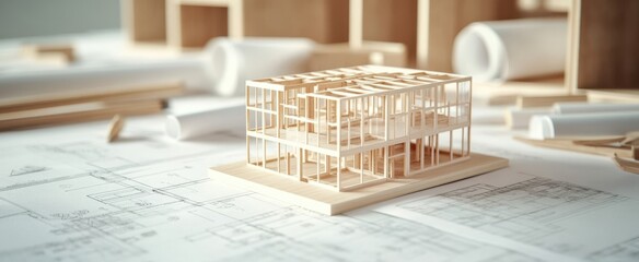 The Architectural Model on Plans