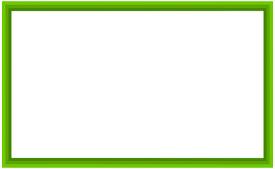 Obraz premium Green frame, green frame for text, green frame isolated, green, frame isolated on white, frame png, frame, png, for your text, for your design, for your social media, for your work, banner