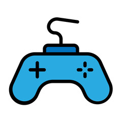 Gaming Console Vector Filled Icon Design