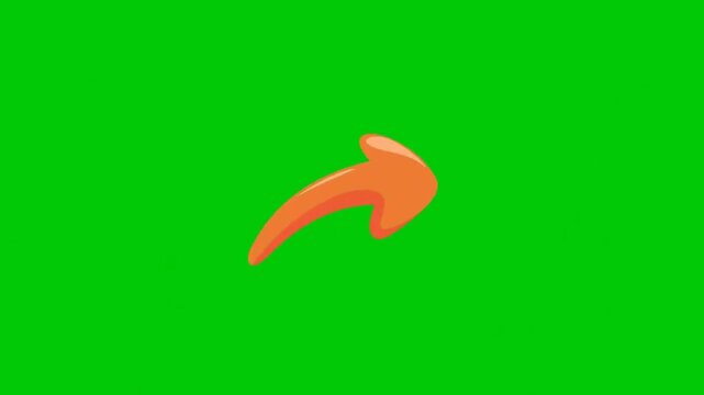 arrow pointing green screen animated arrows showing something, arrow pointing scribble 