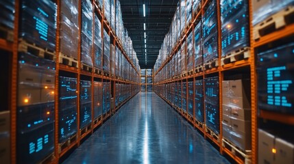 The role of machine learning in optimizing warehouse logistics and inventory management