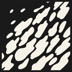 Geometric Shapes. Abstract geometric background. Fashionable minimalistic trendy style black white concept. Vector art collage for AD, patterns, posters, promo,  covers, web design and social media © MATKOVA