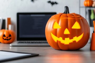 Halloween theme in business provides an opportunity for hosting spooky virtual events or webinars