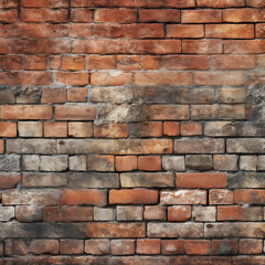 Obraz premium Brick Wall Textures Digital Paper Background 