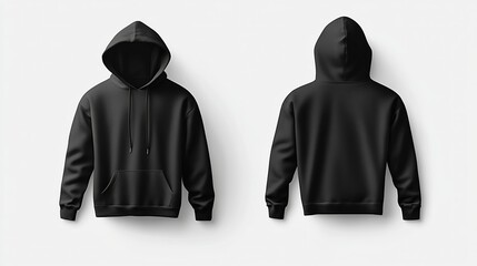 Customizable Hoodie Mockup for Design Presentation