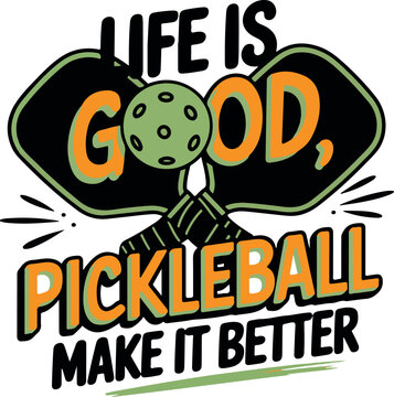 Pickleball T-shirt Design