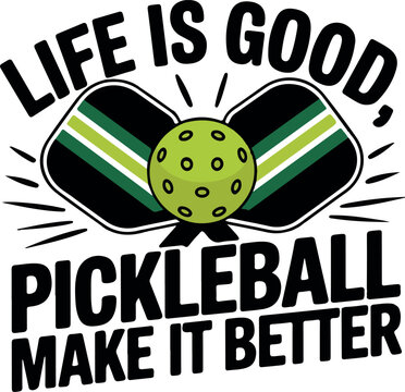 Pickleball T-shirt Design