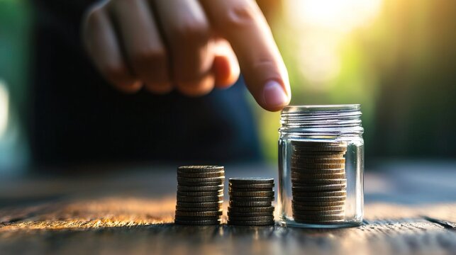 A financial advisor explaining tax deductions related to charitable donations to a client, with a visual aid displaying potential financial benefits of charitable giving.