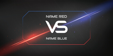 VS modern gold visuals used for sports and gaming  2