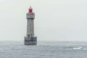 The Jument lighthouse is a listed historic monument.