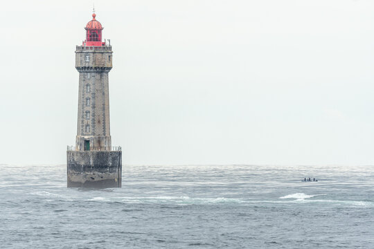 The Jument lighthouse is a listed historic monument.