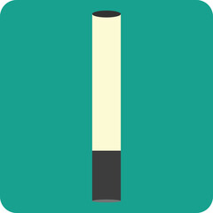 Cigarettes pack vector icon illustration.