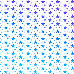 Estrella en Degrado Magenta y Azul Patrón