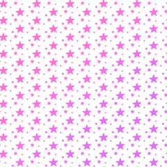 Estrella en Degrado Lila y Rosa Patrón