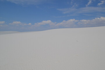 Sand and sky, White Sands National Park, New Mexico