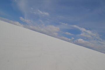 Sky and Sand, White Sands National Park, New Mexico