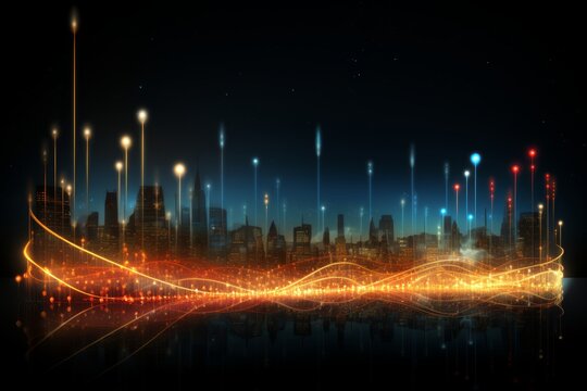 Captivating musical background  enhancing atmosphere with melodic soundscapes and harmonies