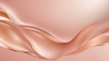 Elegant Abstract Texture with Soft Pink Tones and Gold Accents