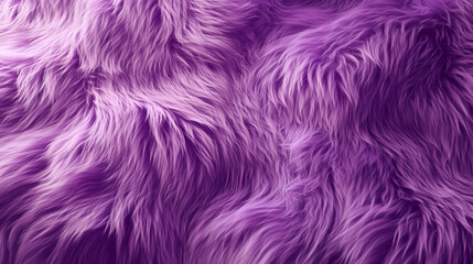 Obraz premium Purple fluffy fur texture background. Fur Texture. Illustration