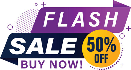 Abstract sale promotion, 50% Sale Special Offer, Flash Sale, Discount Price Buy Now Tag, Banner, Icon, Sign, Label boost sell, Clearance Sale