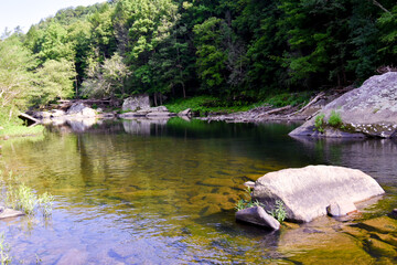 Naklejka premium Smokey Mountains, Blue Ridge Mountains, Shenandoah Mountains