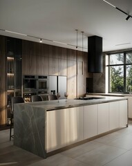 Minimal kitchen style design..