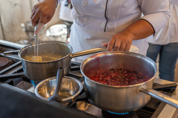 Professional Chefs in Action