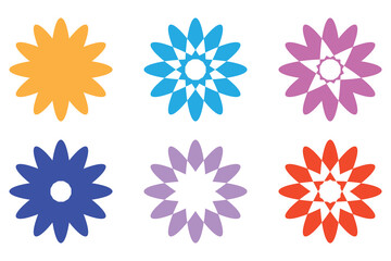 geometry mandala shape vector art design