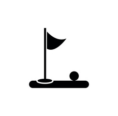 mini golf icon	