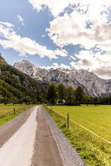 Logar Valley in Kamnik Mountains, Slovenia