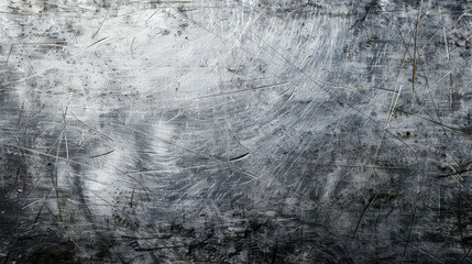 Obraz premium The Scratched Metal Surface