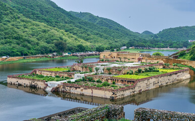 Kesar Kyari open garden at Amer Fort, Jaipur, Rajasthan, India