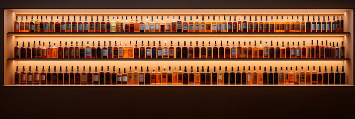 Elegant Classic Bar Rich in History | Illuminated Bar Counter in a Timeless Setting