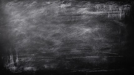 Plain Black Chalkboard Background with Texture
