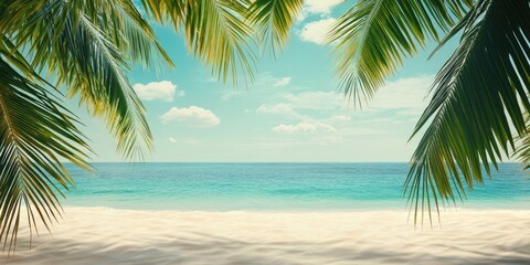 Fototapeta premium Idyllic Beach Scenery