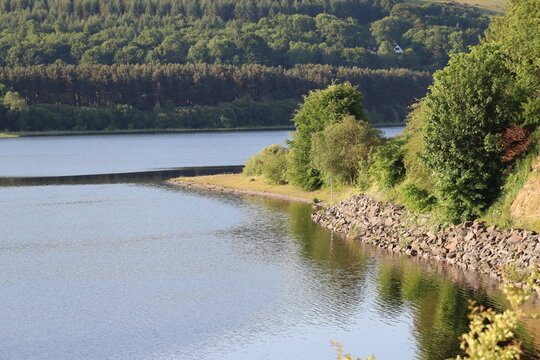 Blessington lake in Ireland