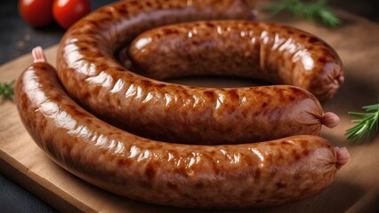 Sausage photo, sausage fact, sausage magnification photo