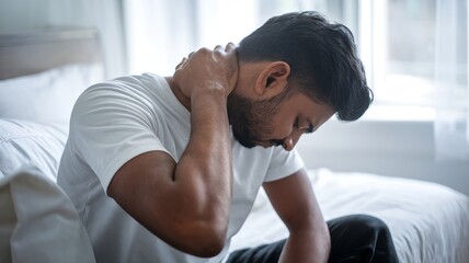 Neck Pain and Discomfort for an Indonesian Man After Sleep