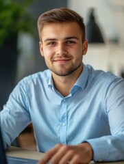 Young Professional in Office