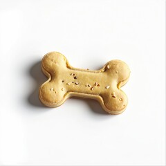 Isolated Gingerbread Dog Treats on Transparent Background