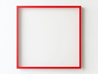 Obraz premium Empty Square Canvas
