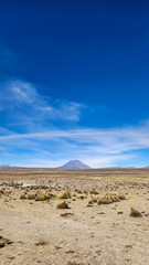 MISTI VOLCANO. VIEW OF A VOLCANO. AREQUIPA, PERU.