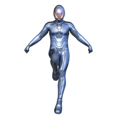 サイバーマン　3DCGレンダリング