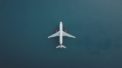 Fototapeta premium plane in the sky