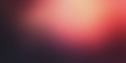 Gradient background with deep charcoal red and smoky peach tones, noise texture effect